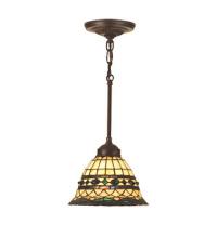 Meyda Blue 48921 - 8&#34;W Tiffany Roman Mini Pendant.602