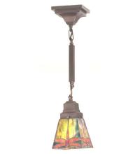 Meyda Blue 49100 - 5&#34;Sq Prairie Dragonfly Mini Pendant.609