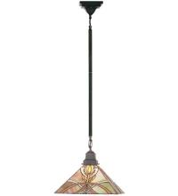 Meyda Blue 49148 - 13&#34;Sq Glasgow Bungalow Pendant.609