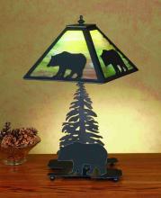 Meyda Blue 50398 - 15&#34; High Lone Bear Accent Lamp