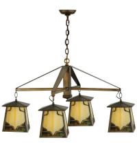 Meyda Blue 51486 - 41&#34;W Kirkpatrick 4 LT Chandelier