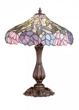 Meyda Blue 52135 - 20&#34;H Wisteria Table Lamp