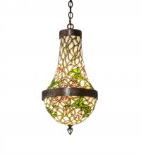 Meyda Blue 52432 - 13&#34; Wide Morning Glory Pendant