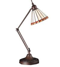 Meyda Blue 65946 - 23&#34;H Prairie Mission Adjustable Desk Lamp