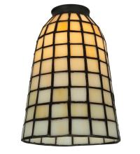 Meyda Blue 67039 - 5&#34;W Geometric Beige Shade