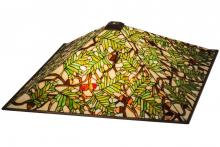 Meyda Blue 69966 - 26&#34;Sq Acorn & Oak Leaf Shade