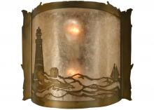 Meyda Blue 71391 - 16&#34;W Lighthouse Wall Sconce