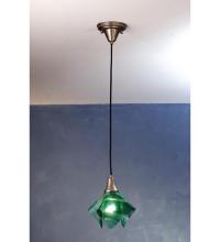 Meyda Blue 72456 - 9&#34; Wide Mente Swirl Handkerchief Mini Pendant