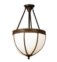 Meyda Blue 72608 - 15.5&#34; Wide Shansky Semi-Flushmount