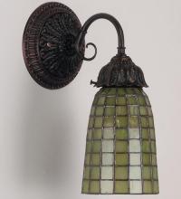 Meyda Blue 74055 - 5&#34; Wide Geometric Wall Sconce