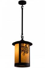 Meyda Blue 79281 - 12&#34;W Fulton Winter Pine Pendant