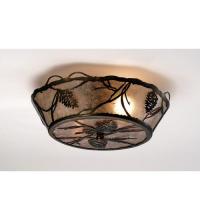 Meyda Blue 82538 - 12&#34;W Whispering Pines Flushmount