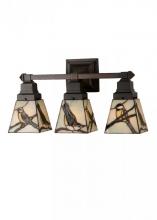 Meyda Blue 98392 - 20&#34;W Backyard Friends 3 LT Vanity Light