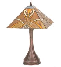 Meyda Blue 99033 - 21&#34;H Glasgow Bungalow Table Lamp