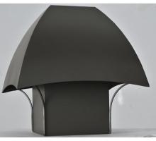 Meyda Blue 99688 - 12&#34;Sq Dark Sky Post Mount