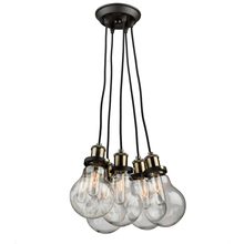 Artcraft AC10485 - Edison 5-Light Chandelier