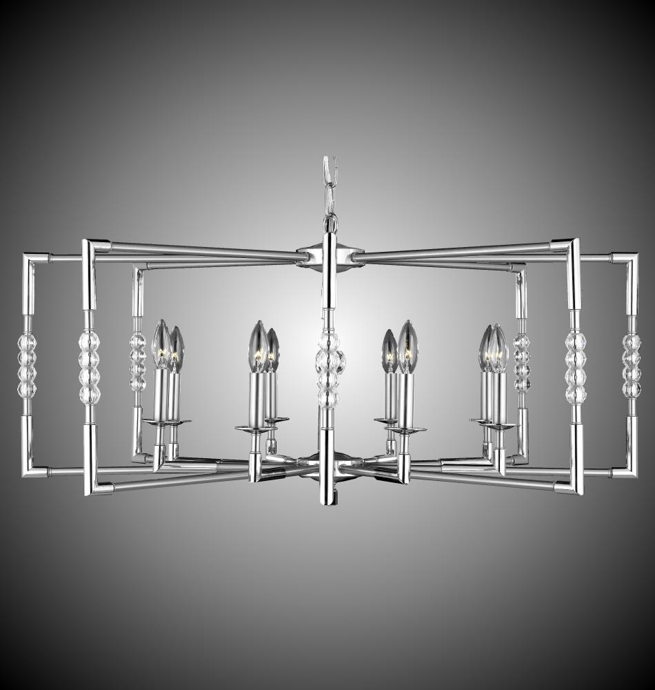8 Light Magro Cage Chandelier