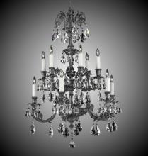 American Brass & Crystal CH2006-A-07G-ST - 5+5 Light Finisterra Chandelier