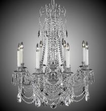 American Brass & Crystal CH2053-A-04G-PI - 8 Light Finisterra with draping Chandelier