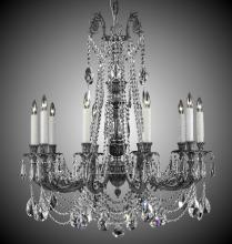 American Brass & Crystal CH2054-A-02G-ST - 10 Light Finisterra with draping Chandelier