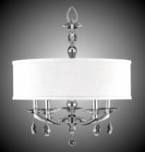 American Brass & Crystal CH5484-O-38G-ST-HL - 19 inch Kensington Empire Drum Shade Chandelier