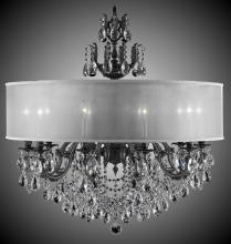 American Brass & Crystal CH6578-O-16G-ST-GL - 10 Light Llydia Chandelier