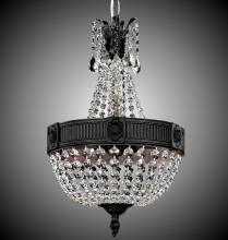 American Brass & Crystal CH8001-P-03G - 3 Light Valencia Chandelier