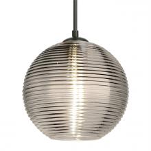 Besa Lighting 1JT-461602-LED-BK - Besa Kristall 8 Pendant Black Smoke 1x9W LED