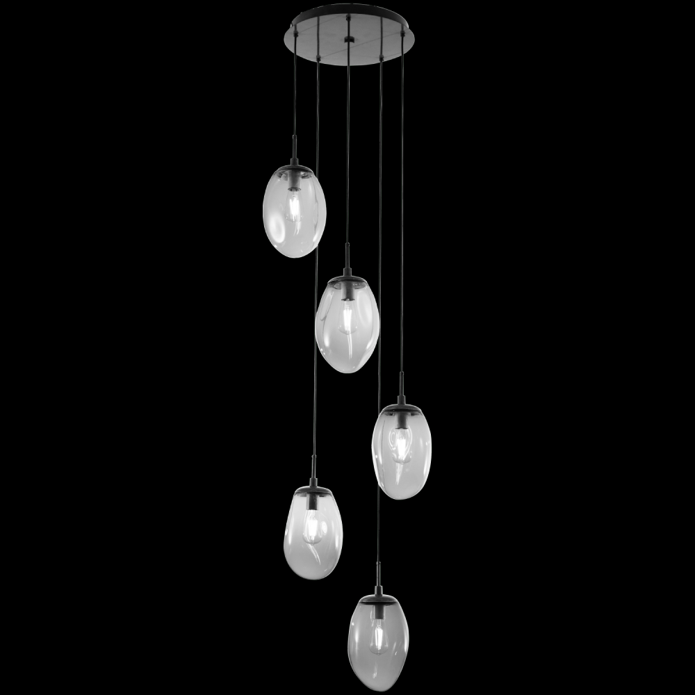 Meteo Round 3pc Multi-Pendant
