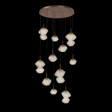 Hammerton CHB0089-11-BB-A-C01-L3 - Mesa Round Pendant Chandelier