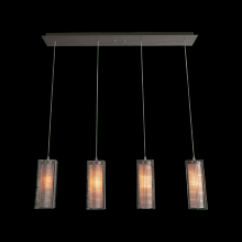 Hammerton PLB0020-04-BS-F-C01-L1 - Downtown Mesh Linear Multi-Pendant