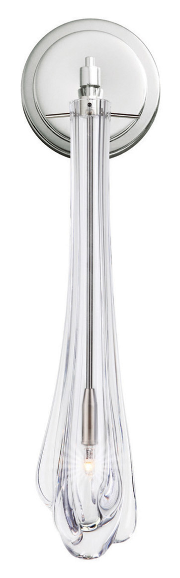 Wall Sconce Dew Drop Clear Bronze Hal G4 20W 350lm