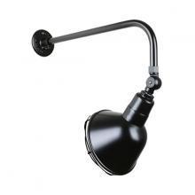 Hi-Lite MFG Co. H-QSN18112-SA-91/QSNB-13-91/QSNSK-91/QSNWGR-12-91 - 12&#34; Gooseneck Light Angle Shade, QSNB-13 Arm, Swivel Knuckle & Wire Guard Accessories
