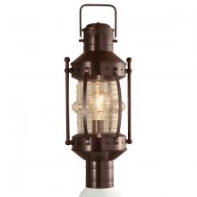 Norwell 1107-BR-CL - Seafarer Outdoor Post Lantern Light