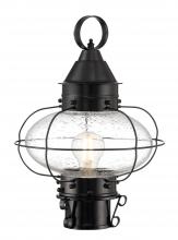 Norwell 1321-BL-SE - Cottage Onion Outdoor Post Lantern