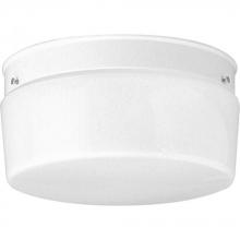 Progress P3520-30 - Two-Light White Glass 10-3/4&#34; Close-to-Ceiling