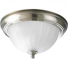 Progress P3816-09 - One-Light Melon 11-3/8&#34; Close-to-Ceiling