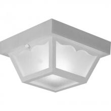 Progress P5744-30 - One-Light 8-1/4&#34; Flush Mount for Indoor/Outdoor use