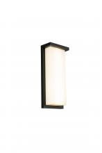 WAC US WS-W190114-30-BK - 1901 14&#34; LED WALL SCONCE 3000K