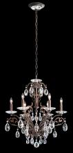 Schonbek 1870 FE7006N-26H - Filigrae 6 Light 120V Chandelier in French Gold with Heritage Handcut Crystal