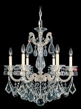 Schonbek 1870 5072-22R - La Scala 6 Light 120V Chandelier in Heirloom Gold with Radiance Crystal