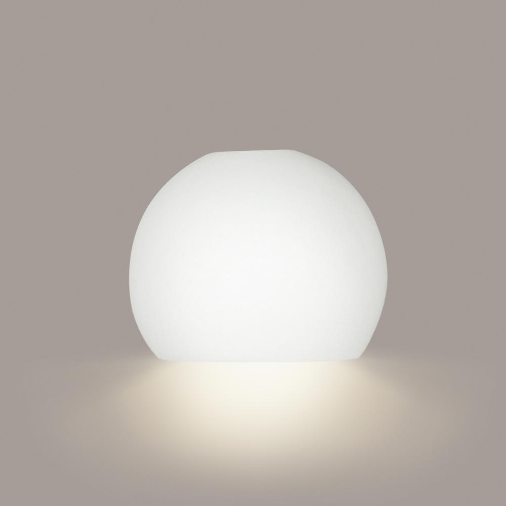 Bonaire Downlight Wall Sconce: Black Gloss (E26 Base Dimmable LED (Bulb included))