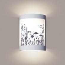 A-19 F200A-WETST-CSTF - Hanama Bay Wall Sconce: Custom Finish or Color Match (Wet Sealed Top)