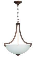 Craftmade 37743-OLB-WF - 3 Light Inverted Pendant