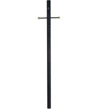 Craftmade Z8794-TB - 84&#34; Smooth Direct Burial Post w/ Photocell & Convenience Outlet in Textured Black