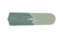 Craftmade B552S-CWDW - 52&#34; Standard Blades in Cottage White/Driftwood
