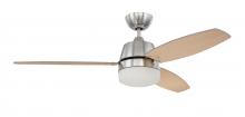 Craftmade BEL52BNK3-LED - 52&#34; Beltre in Brushed Polished Nickel w/ Brushed Nickel/Maple Blades