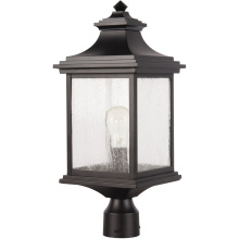 Craftmade Z3215-MN - Gentry 1 Light Outdoor Post Mount in Midnight