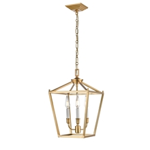 DVI DVP30147MF+BR - Lundy&#39;s Lane 3 Light Pendant