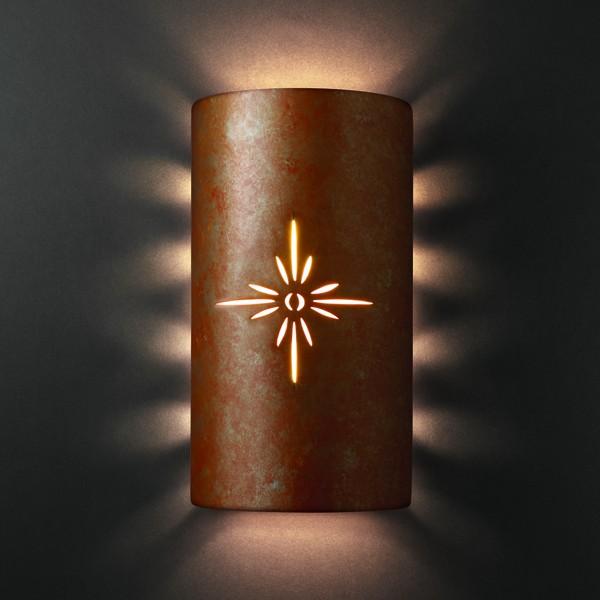 Sun Dagger Large Cylinder - Open Top & Bottom (Outdoor) - LED